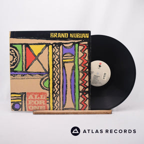 Brand Nubian All For One 12" Vinyl Record - Front Cover & Record