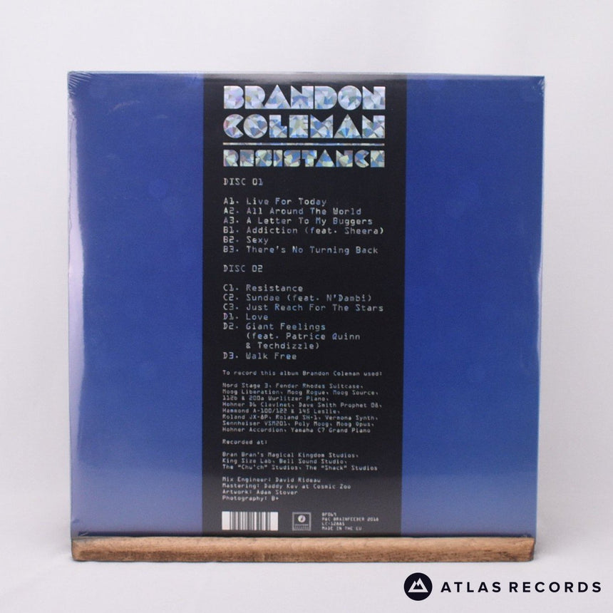 Brandon Coleman - Resistance - 180G Clear Sealed 2 x LP Vinyl Record - NEW