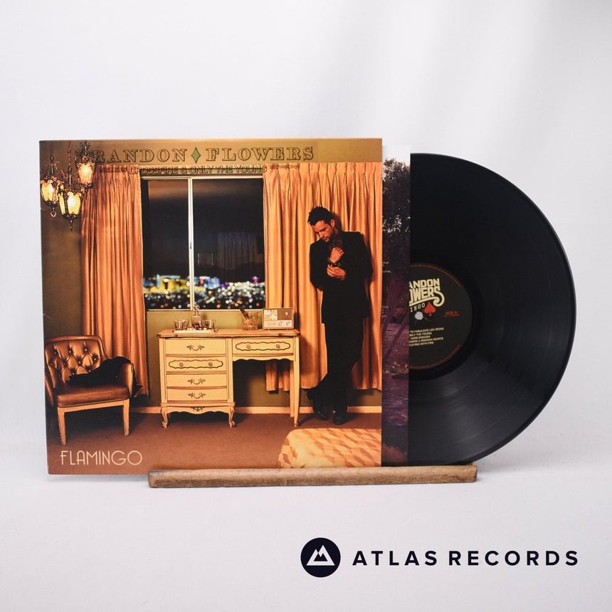 Brandon Flowers Flamingo LP Vinyl Record - Front Cover & Record
