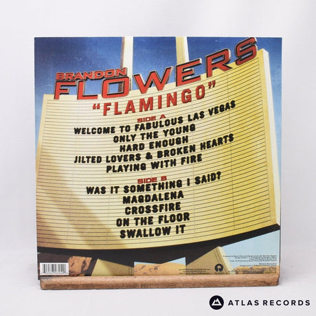 Brandon Flowers - Flamingo - Insert Us A B LP Vinyl Record - NM/EX