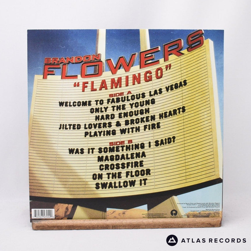 Brandon Flowers - Flamingo - Insert Us A B LP Vinyl Record - NM/EX