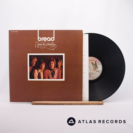 Bread Baby I'm-A Want You LP Vinyl Record - Front Cover & Record