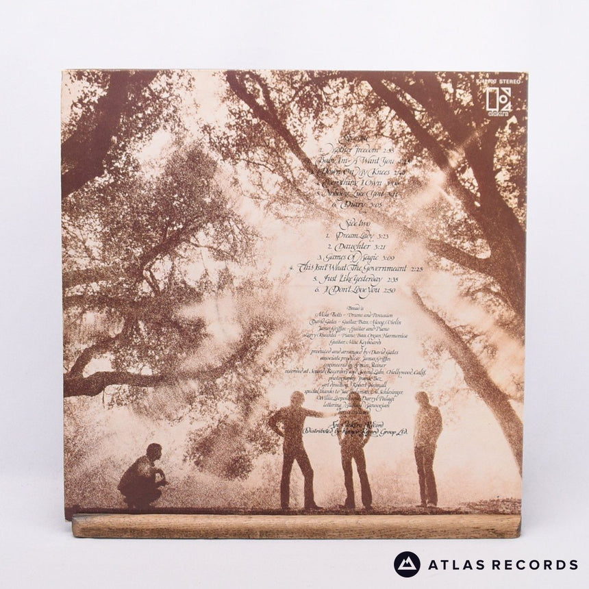 Bread - Baby I'm-A Want You - Lyric Sheet Gatefold LP Vinyl Record - EX/EX