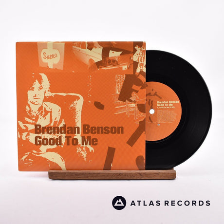 Brendan Benson Good To Me 7" Vinyl Record - Front Cover & Record