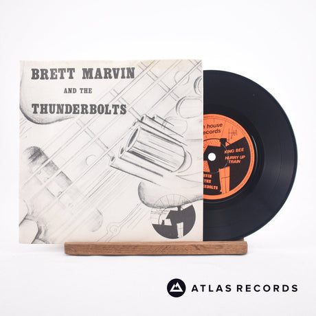 Brett Marvin & The Thunderbolts Untitled EP 7" Vinyl Record - Front Cover & Record