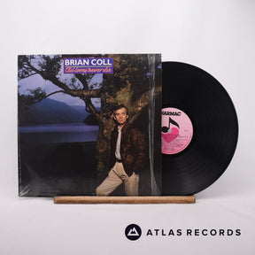 Brian Coll Old Loves Never Die LP Vinyl Record - Front Cover & Record