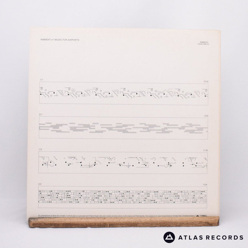 Brian Eno - Ambient 1 (Music For Airports) - A//1 B//1 LP Vinyl Record - NM/NM
