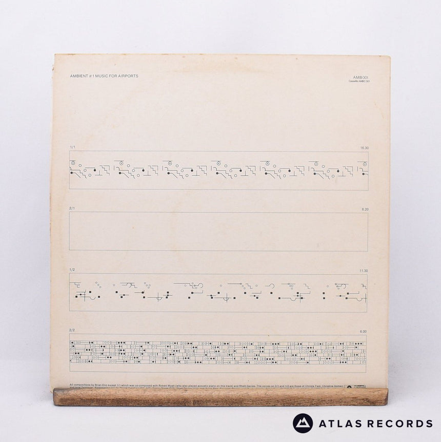 Brian Eno - Ambient 1 (Music For Airports) - LP Vinyl Record - VG+/VG+