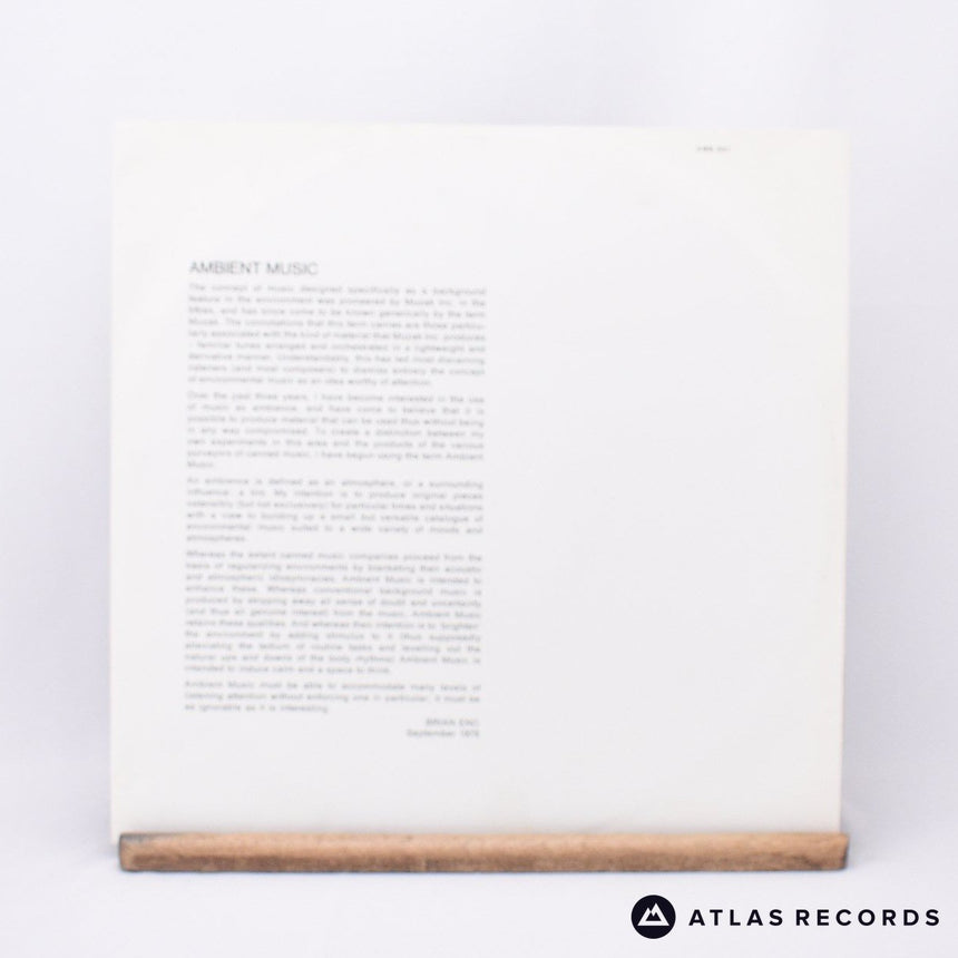 Brian Eno - Ambient 1 (Music For Airports) - A//1 B//1 LP Vinyl Record - EX/VG+