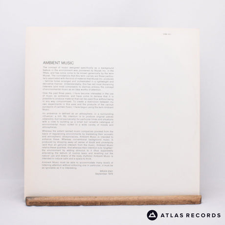 Brian Eno - Ambient 1 (Music For Airports) - A//1 B//1 LP Vinyl Record - NM/NM