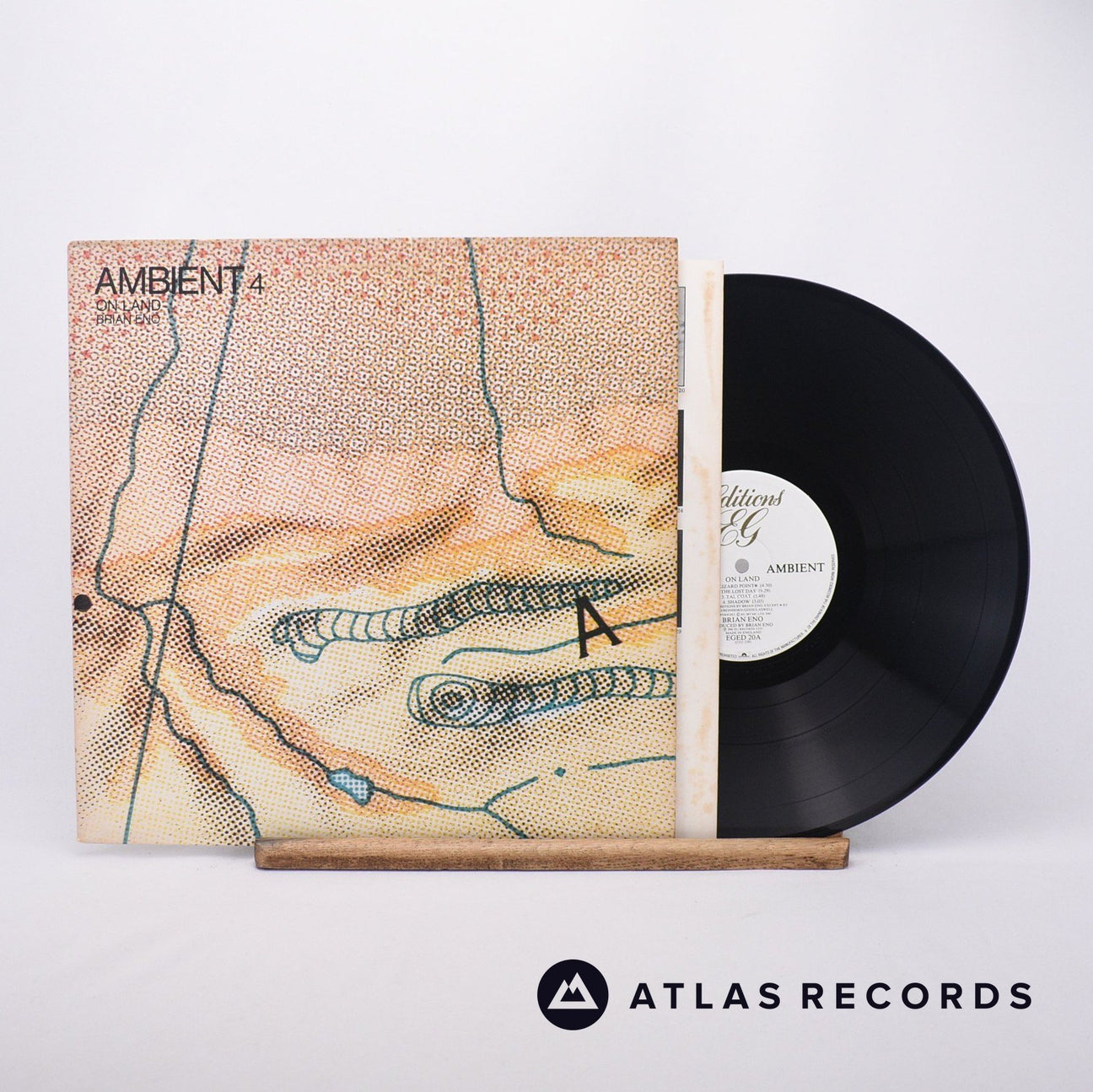 Brian Eno Ambient 4 LP Vinyl Record - Front Cover & Record