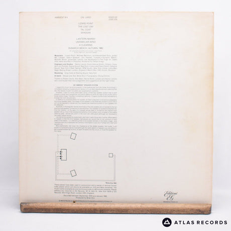 Brian Eno - Ambient 4 (On Land) - A//1 B//1 LP Vinyl Record - VG+/EX