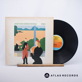 Brian Eno Another Green World LP Vinyl Record - Front Cover & Record