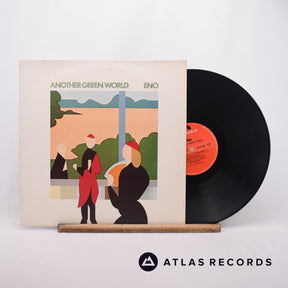 Brian Eno Another Green World LP Vinyl Record - Front Cover & Record