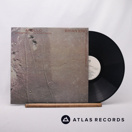 Brian Eno Apollo - Atmospheres & Soundtracks LP Vinyl Record - Front Cover & Record