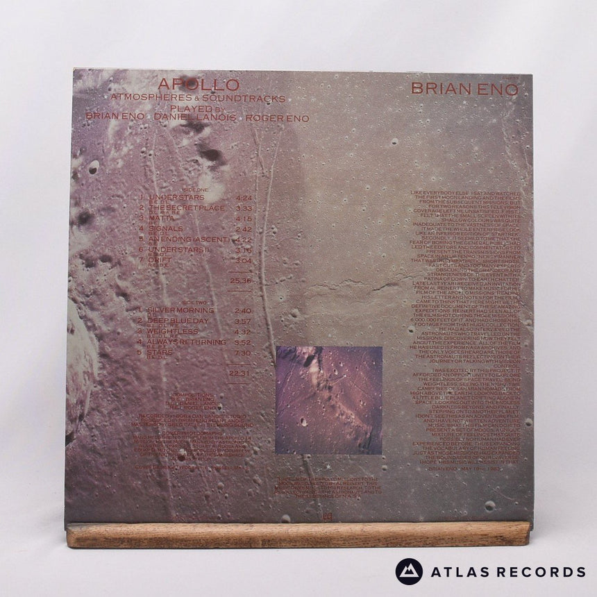 Brian Eno - Apollo - Atmospheres & Soundtracks - LP Vinyl Record - EX/EX