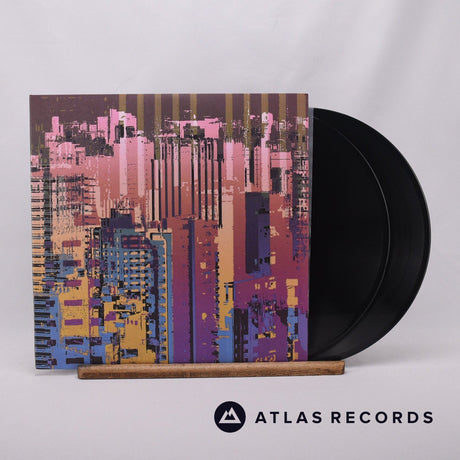 Brian Eno Drums Between The Bells Double LP Vinyl Record - Front Cover & Record