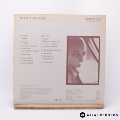 Brian Eno - Music For Films - A/3 B/1 LP Vinyl Record - VG+/VG+