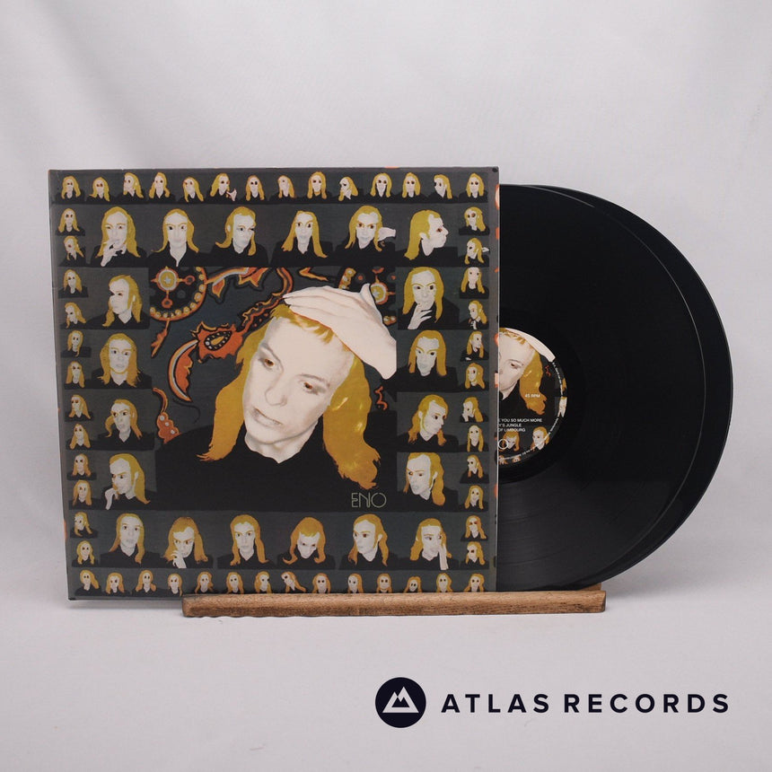 Brian Eno Taking Tiger Mountain 2 x 12" Vinyl Record - Front Cover & Record