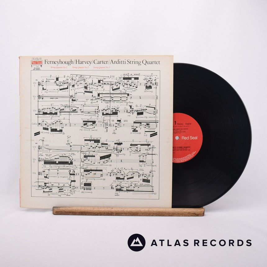 Brian Ferneyhough String Quartet No. 2 LP Vinyl Record - Front Cover & Record