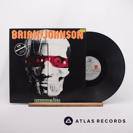 Brian Johnson Strange Man LP Vinyl Record - Front Cover & Record