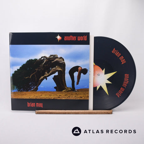 Brian May Another World LP Vinyl Record - Front Cover & Record