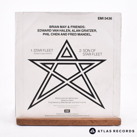 Brian May + Friends - Star Fleet - 7" Vinyl Record - VG+/EX