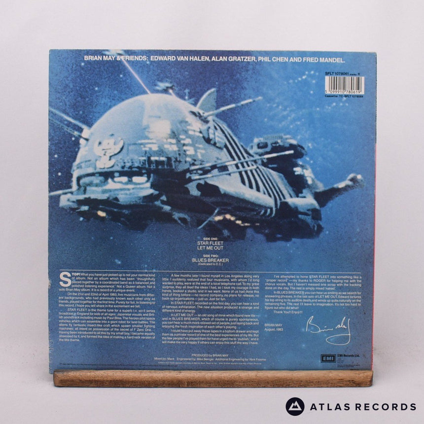 Brian May + Friends - Star Fleet Project - Nickz 12" Vinyl Record - EX/EX