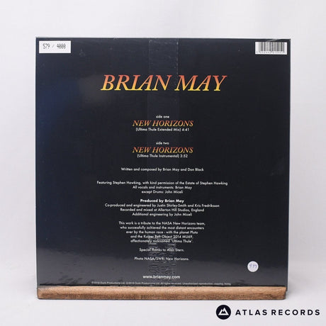 Brian May - New Horizons - Limited Edition Numbered 12" Vinyl Record - NEW