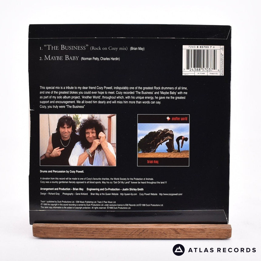 Brian May - "The Business" - 7" Vinyl Record - EX/EX