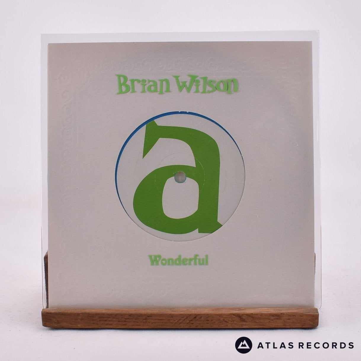 Brian Wilson Wonderful 7" Vinyl Record - Front Cover & Record