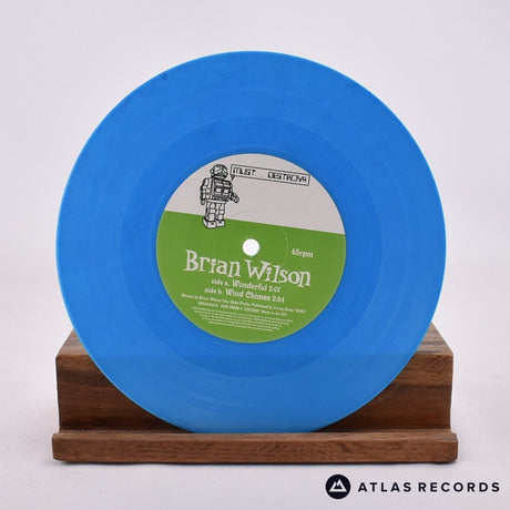 Brian Wilson - Wonderful - Blue Die-Cut Sleeve 7" Vinyl Record - NM/NM