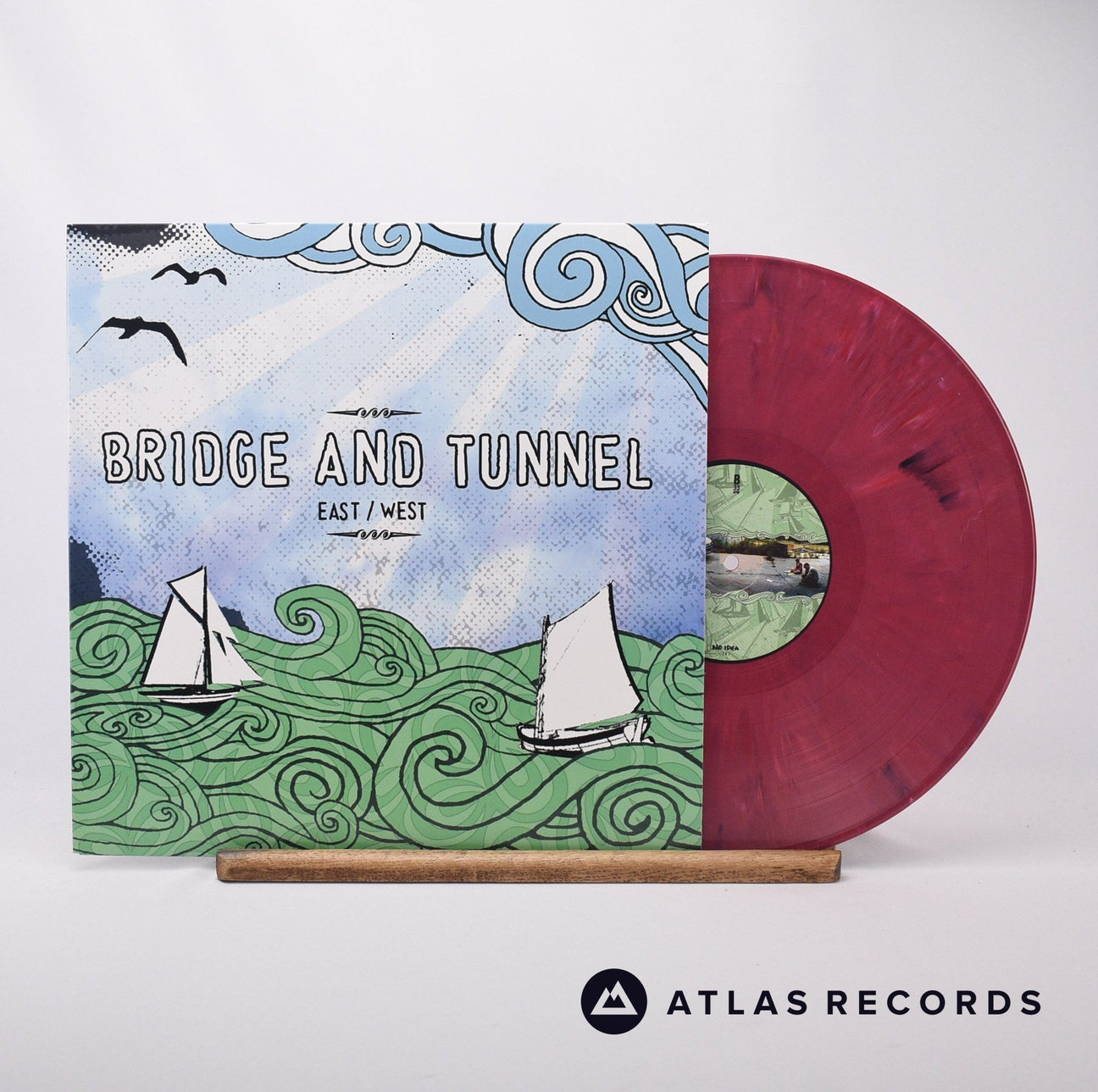 Bridge And Tunnel East LP Vinyl Record - Front Cover & Record