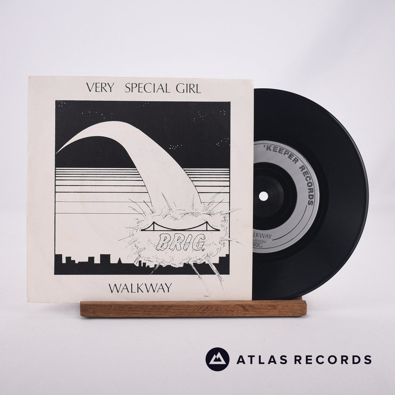 Brig Very Special Girl 7" Vinyl Record - Front Cover & Record