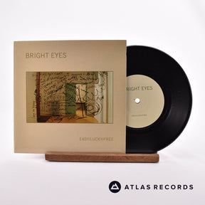 Bright Eyes Easy/Lucky/Free 7" Vinyl Record - Front Cover & Record