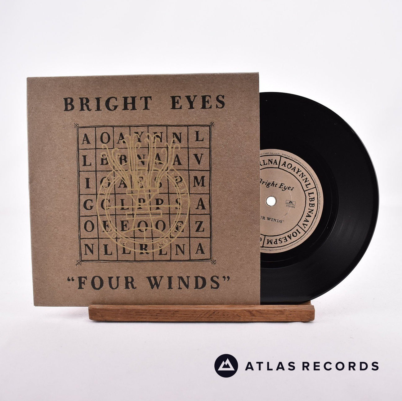 Bright Eyes Four Winds 7" Vinyl Record - Front Cover & Record