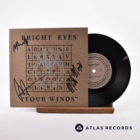 Bright Eyes Four Winds 7" Vinyl Record - Front Cover & Record