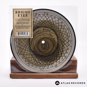Bright Eyes Hot Knives -&- If The Brakeman Turns My Way 7" Vinyl Record - Front Cover & Record