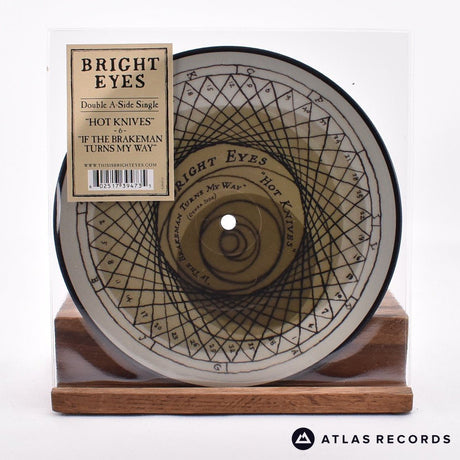 Bright Eyes Hot Knives -&- If The Brakeman Turns My Way 7" Vinyl Record - Front Cover & Record