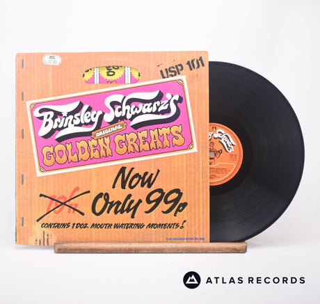 Brinsley Schwarz Brinsley Schwarz's Original Golden Greats LP Vinyl Record - Front Cover & Record