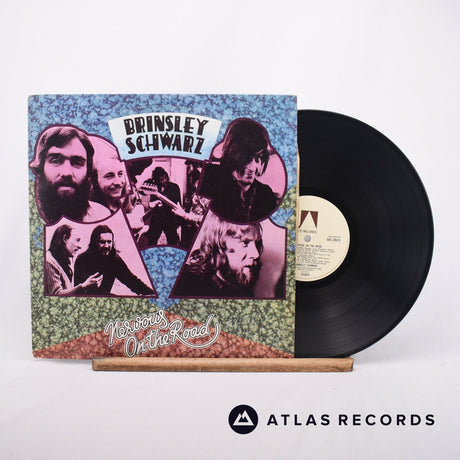 Brinsley Schwarz Nervous On The Road LP Vinyl Record - Front Cover & Record