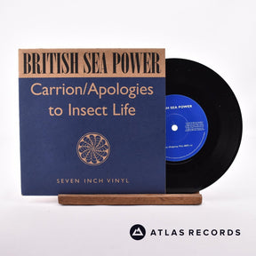 British Sea Power Carrion 7" Vinyl Record - Front Cover & Record