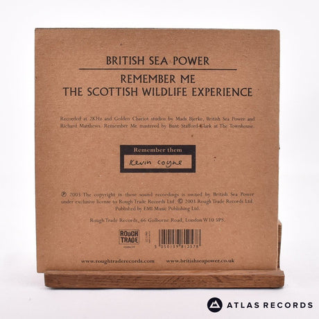 British Sea Power - Remember Me - Limited Edition 7" Vinyl Record - NM/NM