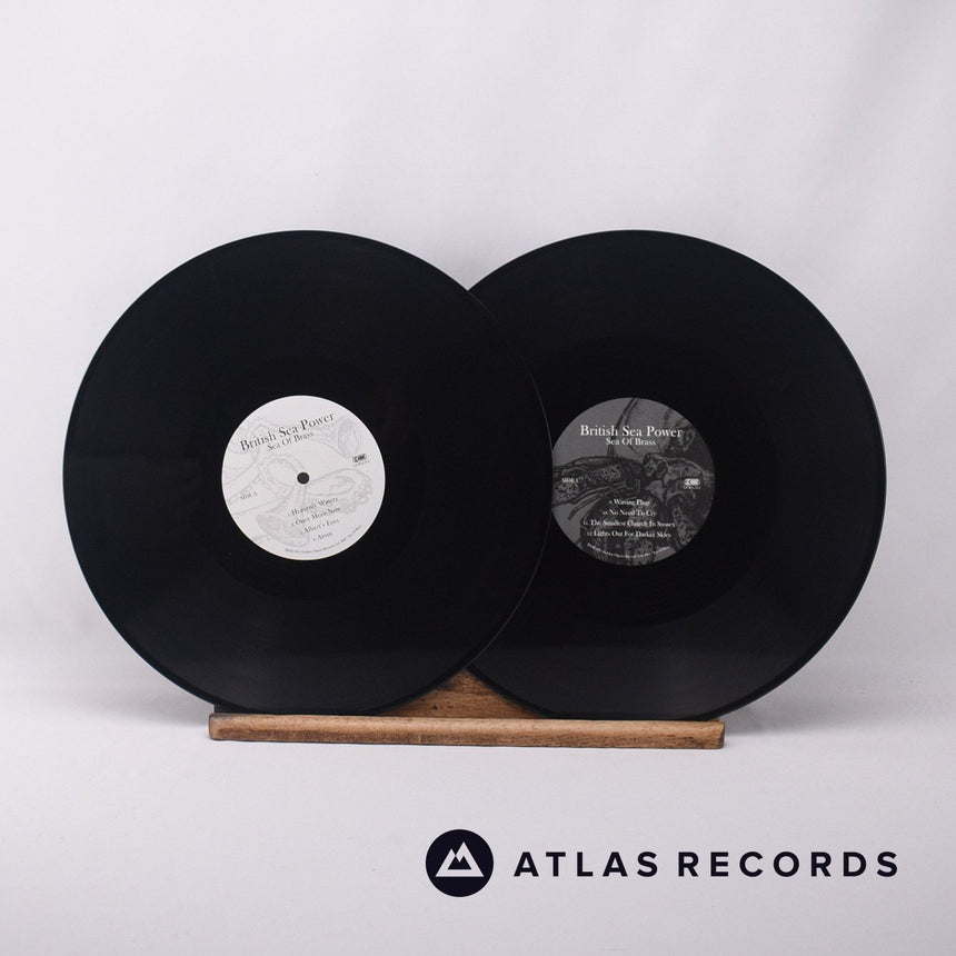 British Sea Power - Sea Of Brass - A B2 C D Double LP Vinyl Record - NM/EX