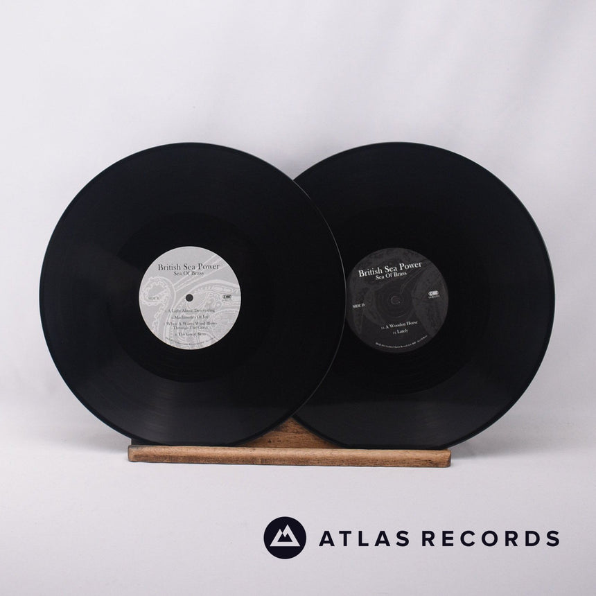 British Sea Power - Sea Of Brass - A B2 C D Double LP Vinyl Record - NM/EX