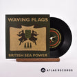 British Sea Power Waving Flags 7" Vinyl Record - Front Cover & Record