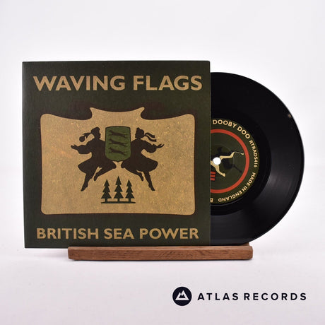 British Sea Power Waving Flags 7" Vinyl Record - Front Cover & Record