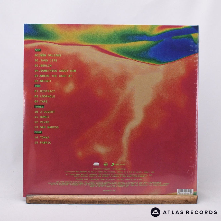 Brockhampton - Iridescence - Clear Sealed Gatefold Double LP Vinyl Record - NEW