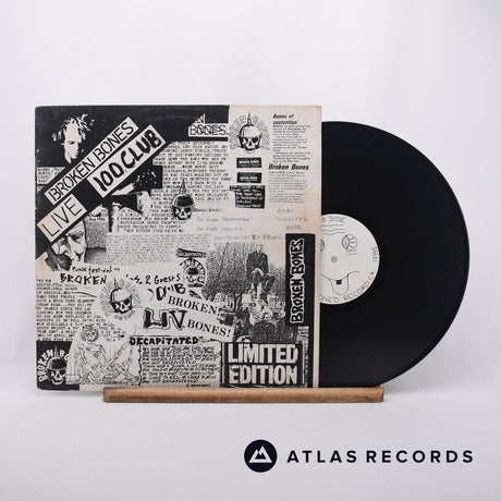 Broken Bones Live 100 Club LP Vinyl Record - Front Cover & Record