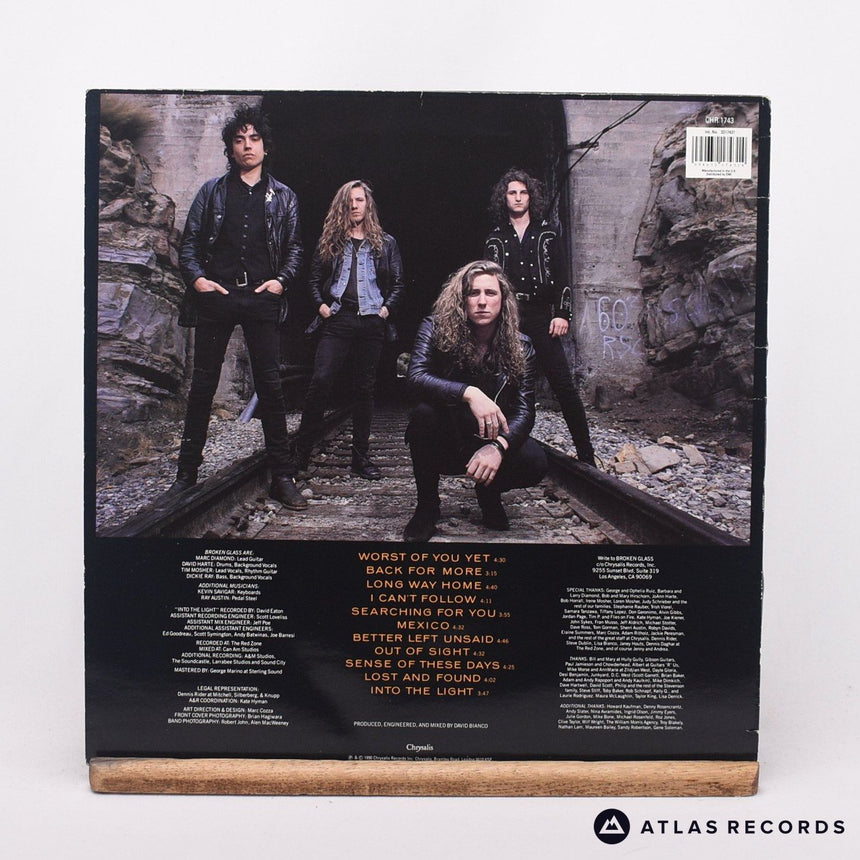 Broken Glass - A Fast Mean Game - LP Vinyl Record - VG+/EX